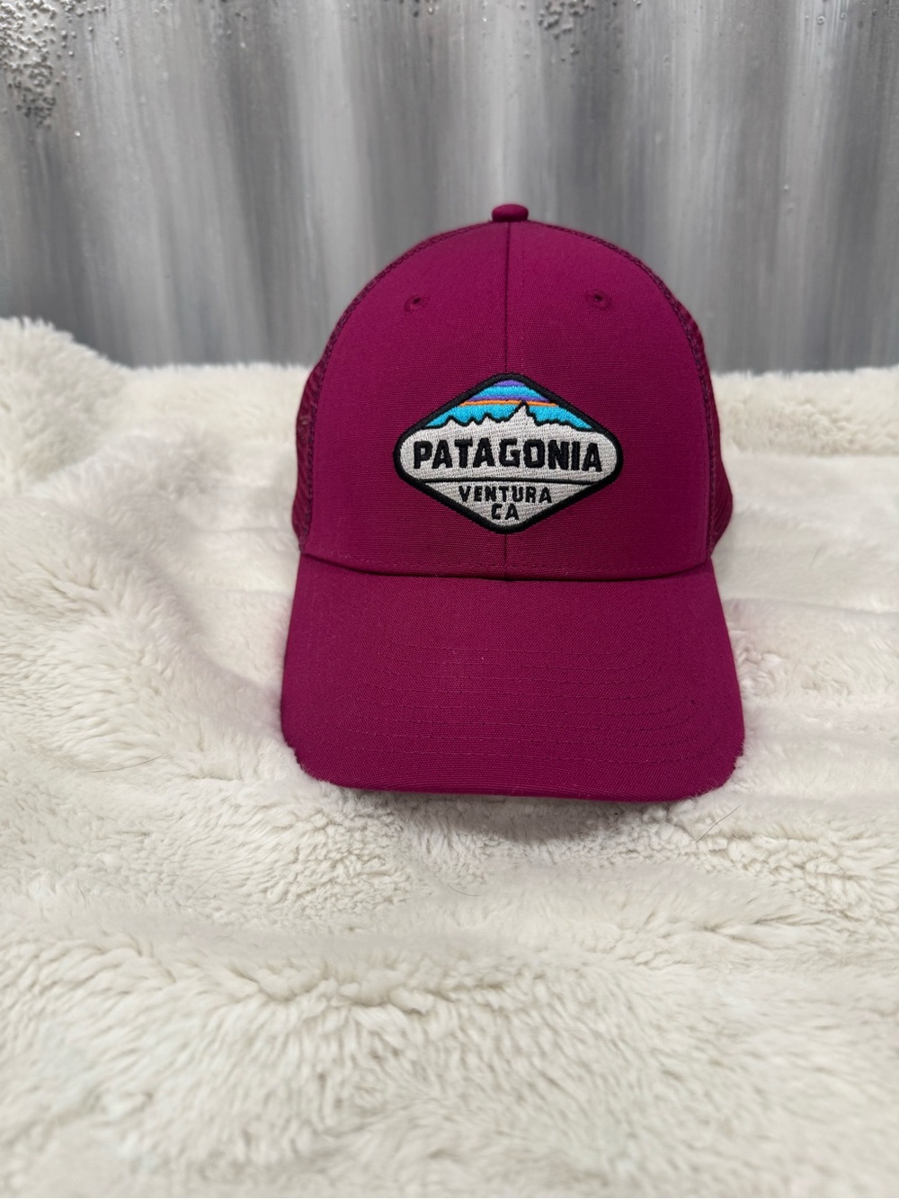 Patagonia Trucker Hat - Deep Pink - Picture 4 of 5